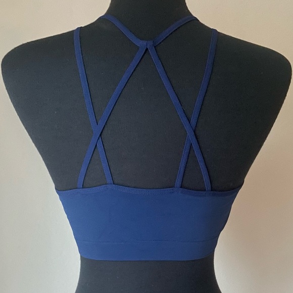 NWT Victoria’s Secret Bralette Navy Blue Medium - Picture 2 of 3